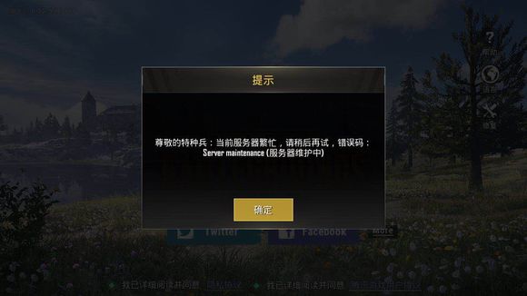 PUBG国际版服务器维护，无法登录的原因是什么？