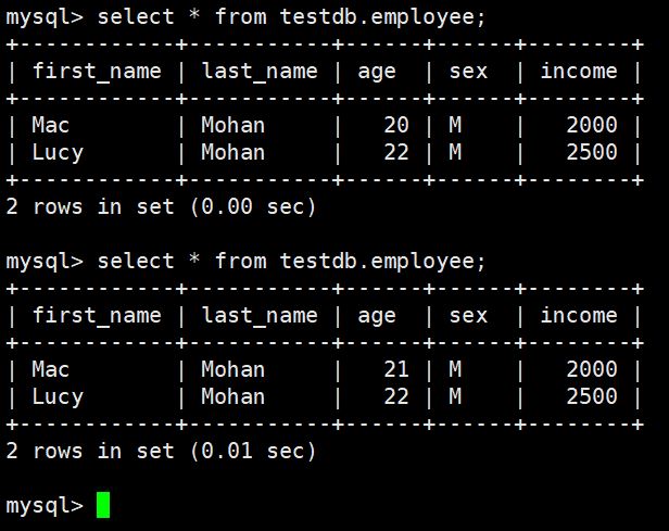 python 存 mysql数据库_Mysql数据库  第1张