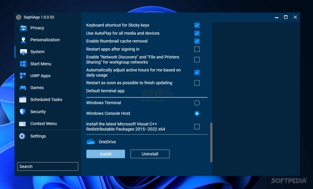 SophiApp绿色中文版v1.0.84.0，这款系统优化工具是否值得一试？  第1张