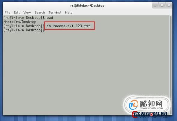 如何在Linux中使用cp命令复制文件而不更改文件名？