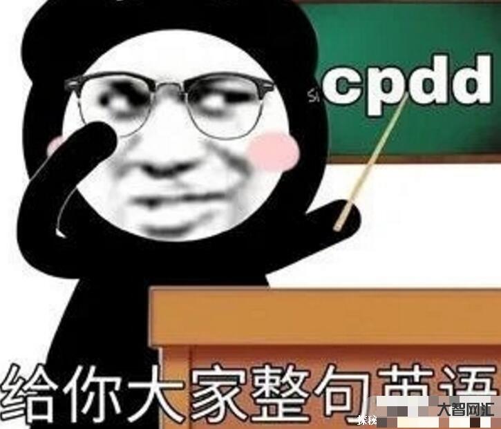 cp dd什么意思网络用语