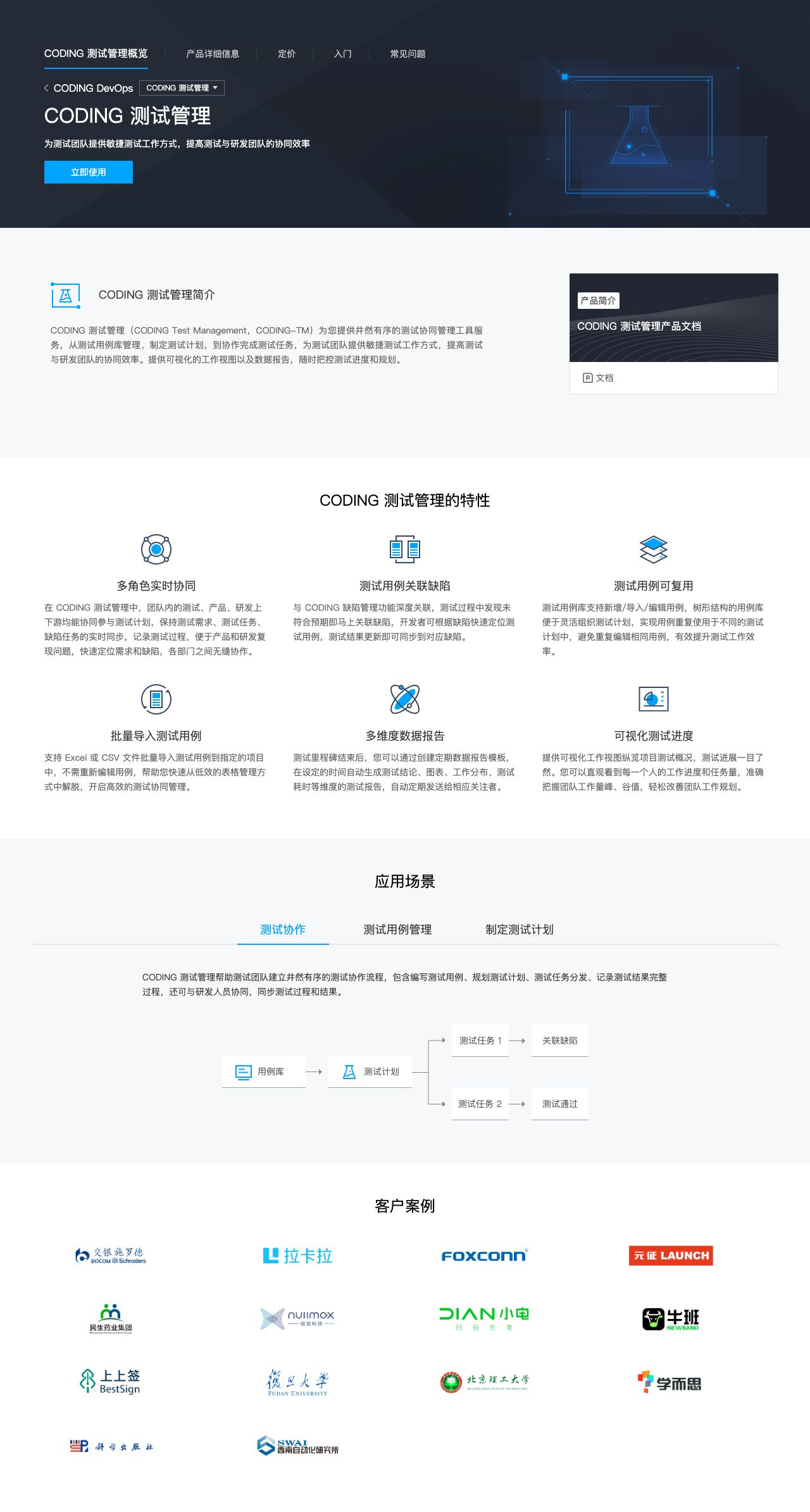 CODING项目管理选购