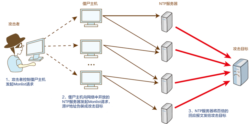 如何有效识别并定位DDoS攻击软件中的潜在主机目标？