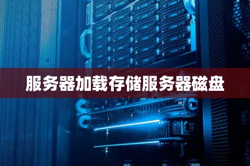 服务器如何加载磁盘阵列？