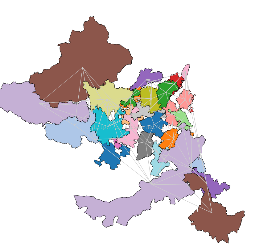 d3js省市地图  第1张