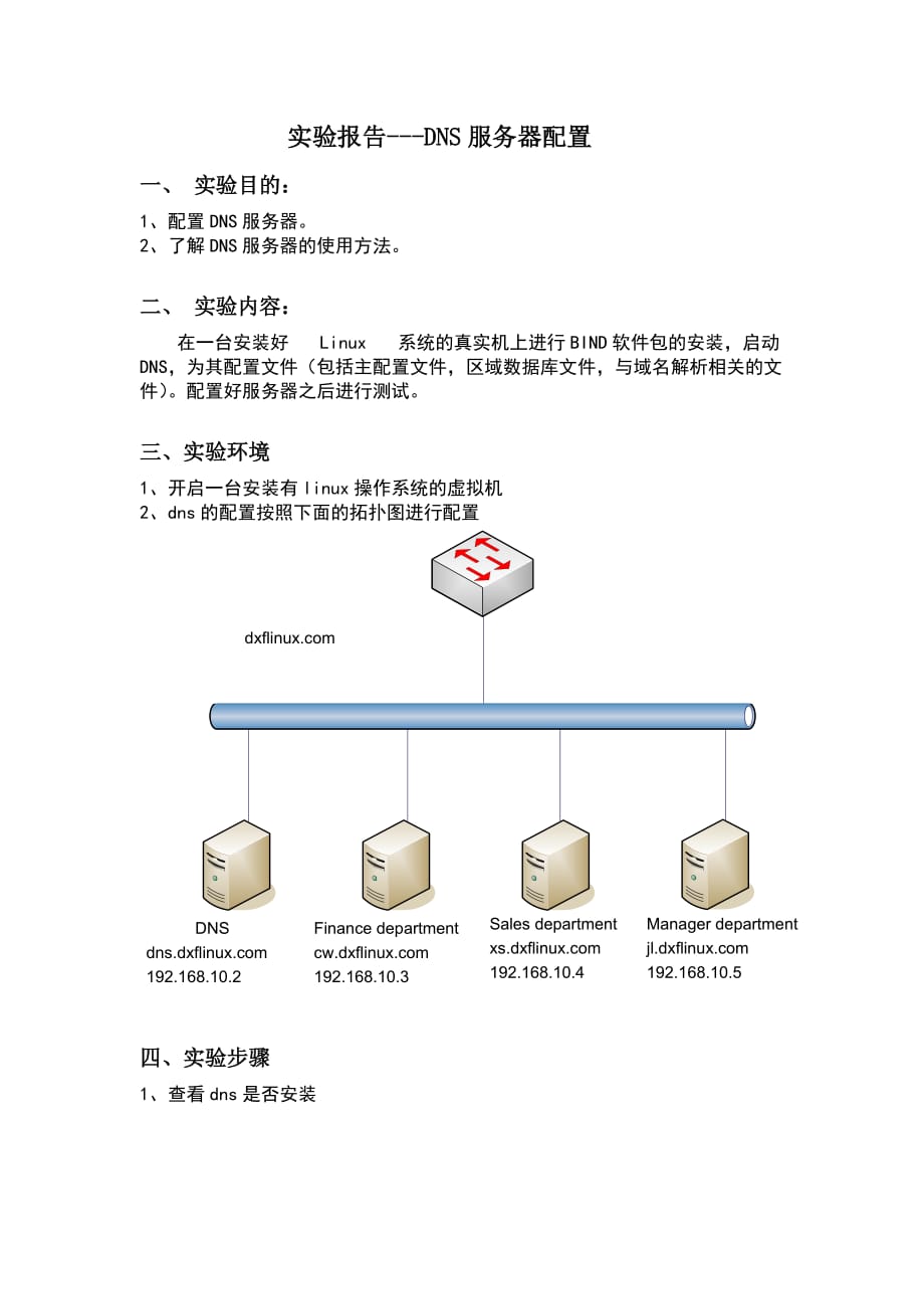 dns的配置与管理实验心得体会  第1张