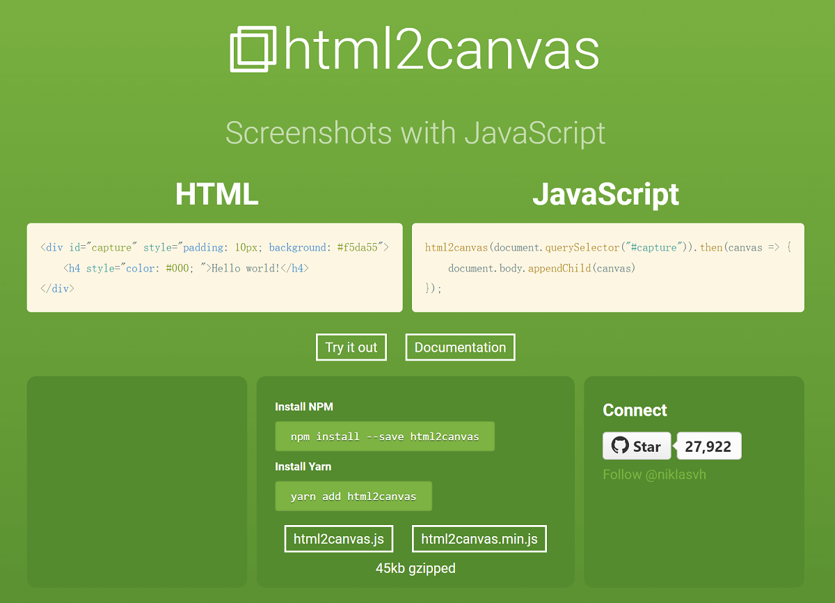 html2canvas.js cdn