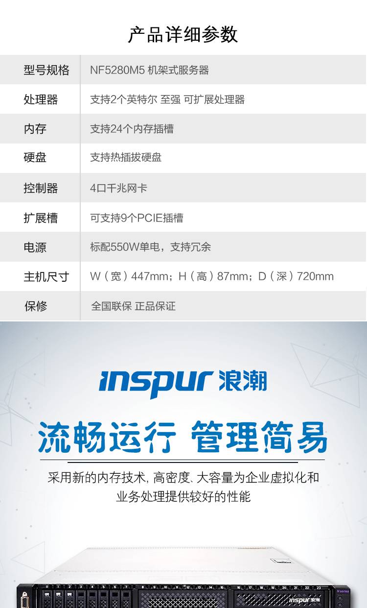 如何高效设置浪潮服务器产品名片？