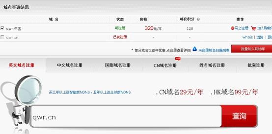 如何高效查询中文国内域名的注册信息？