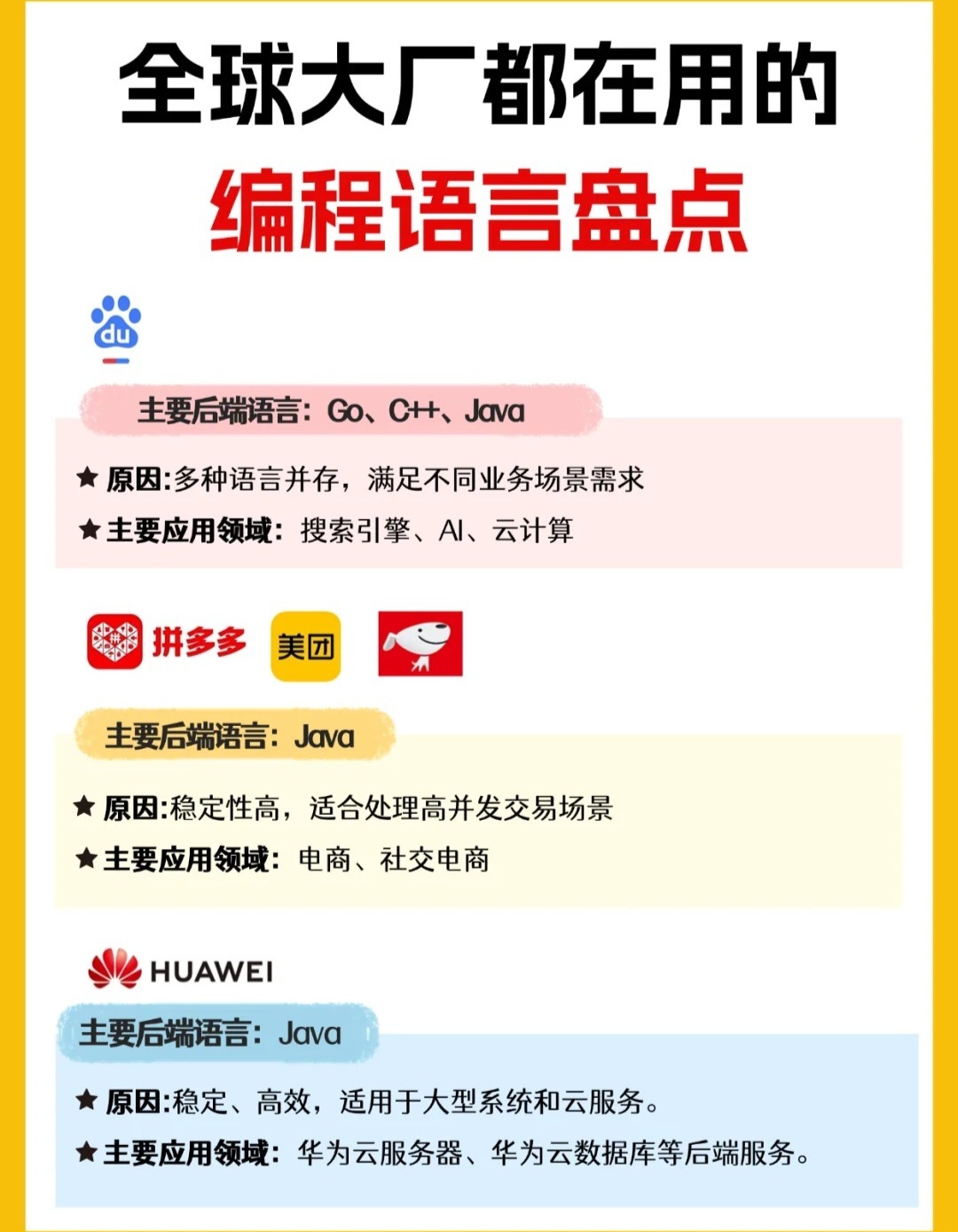 华为服务器编程语言是什么  第1张