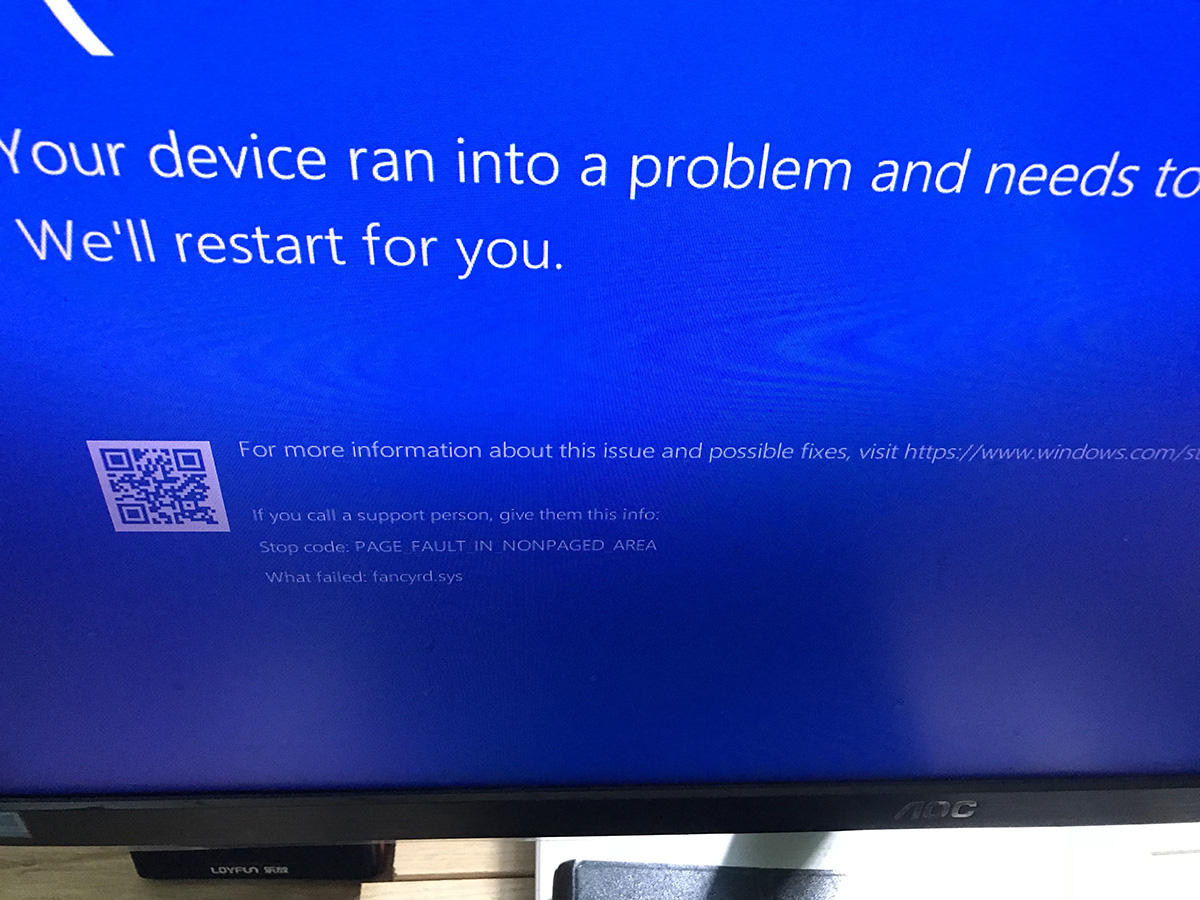 sys fan1报错  第1张