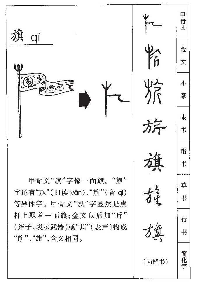 旗帜的笔顺是怎样的？如何正确书写旗帜二字？
