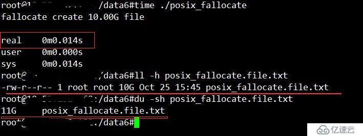 linux如何创建指定大小的空文件