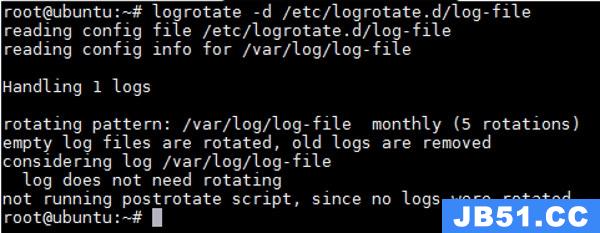 linux中logrotate不生效怎么解决