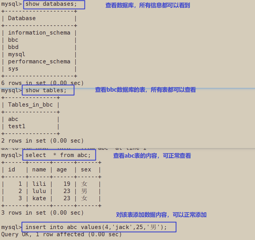 如何精确设置MySQL数据库的用户权限？