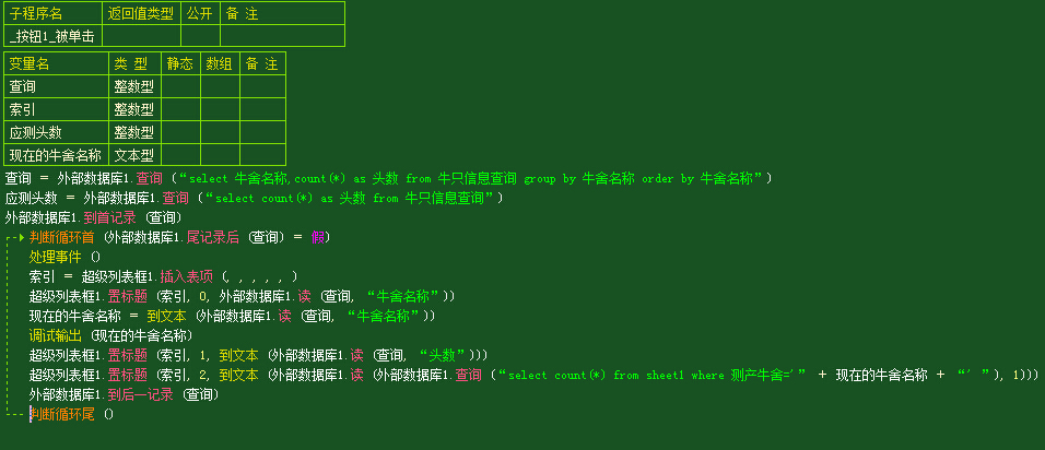 C语言窗口程序如何展示数据库内容？  第1张