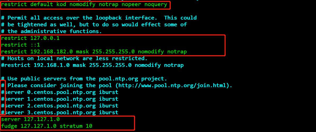 如何在RedHat系统上搭建NTP服务器？