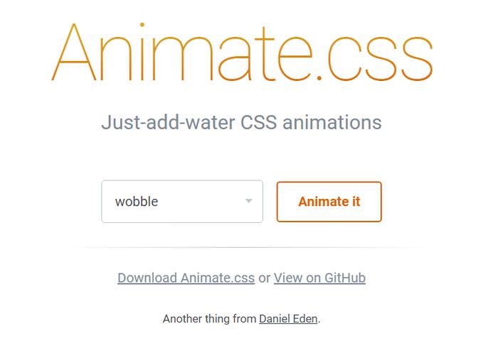 animate css cdn  第1张