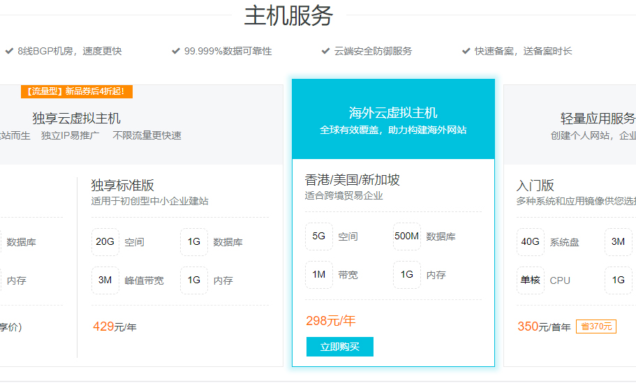 网站未备案应该如何选择服务器