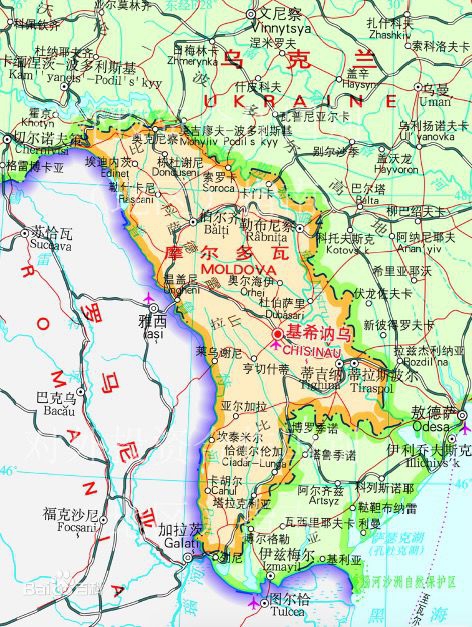 摩尔多瓦在哪里图  第1张