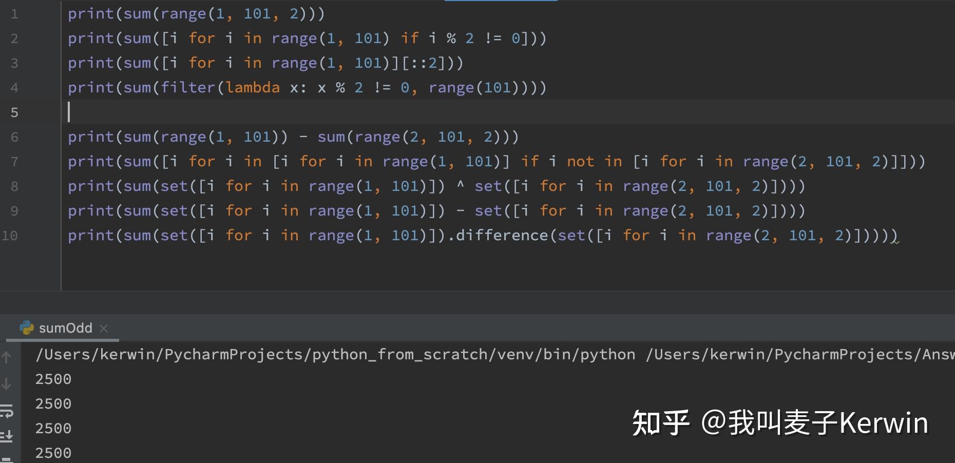 python如何求奇数  第1张