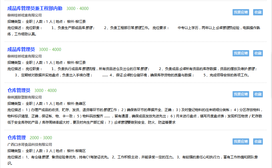 仓储招聘现状数据和资料  第1张