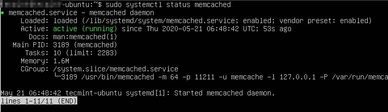 如何在Ubuntu服务器上安装和配置Memcached