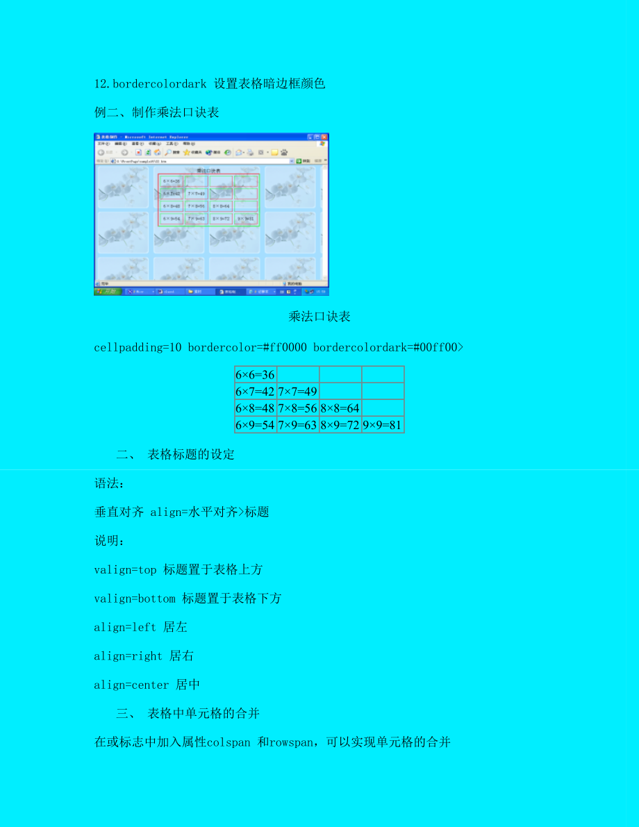 html如何制作报表  第1张