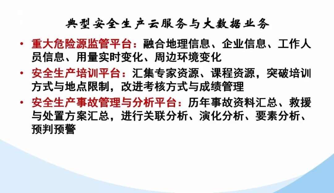 关于大数据云计算在安全生产领域的应用与挑战标题。