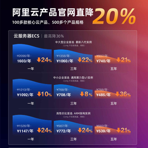 今年阿里云618上云年中促活动，阿里云主机价格低吗？  第1张