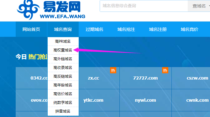 老域名出售平台