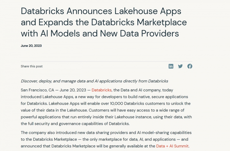 databricks上市最新消息  第1张