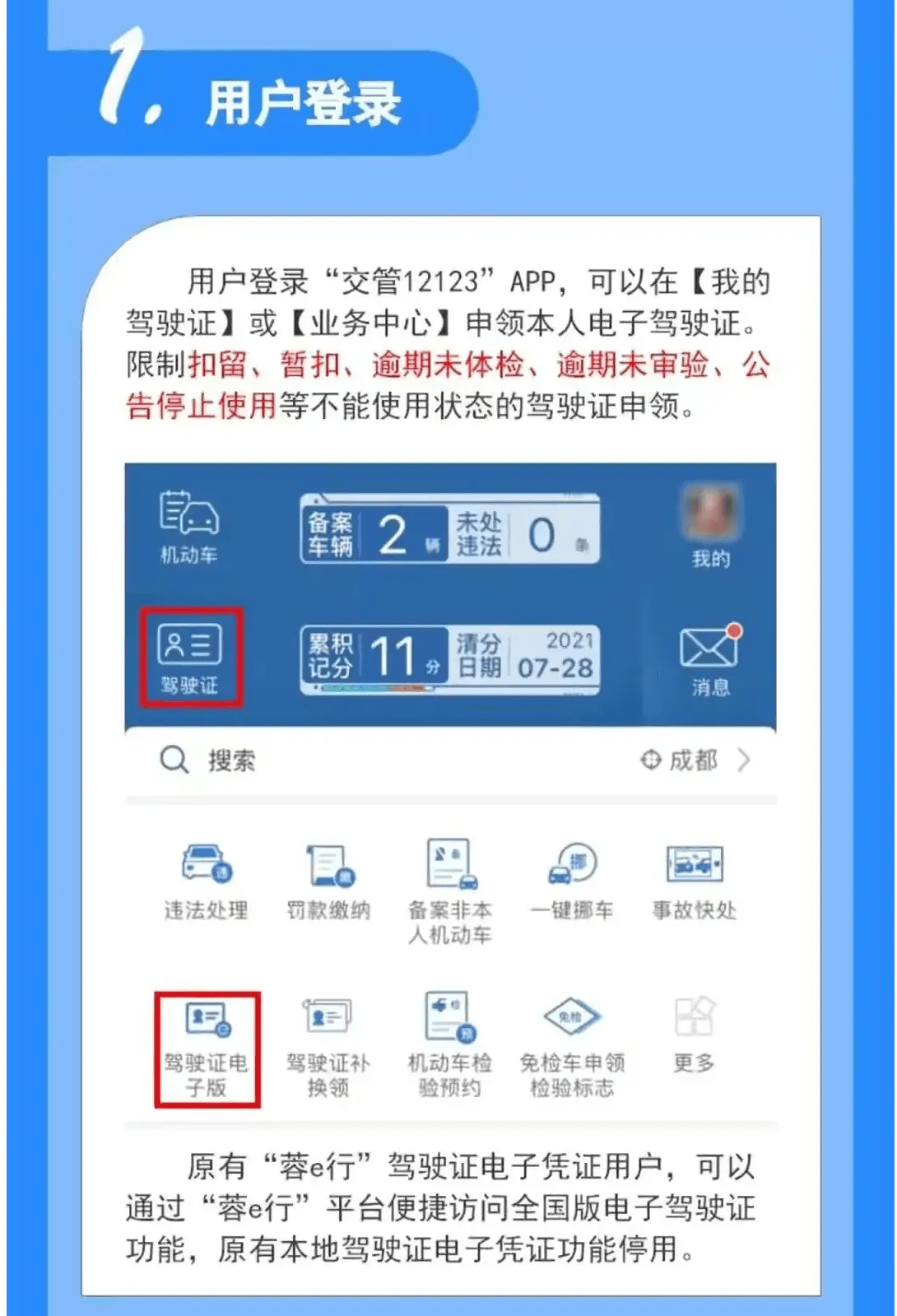 交管12123电子驾驶证交警认可吗  第1张