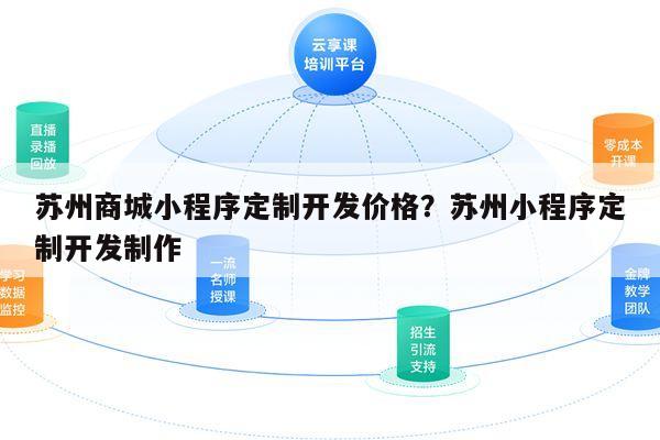 苏州小程序开发平台  第1张