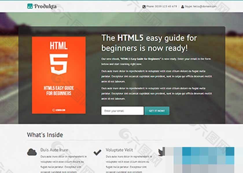 html5如何出模板下载  第1张