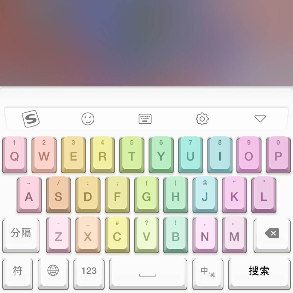 为什么壁纸设置了没有键盘  第1张