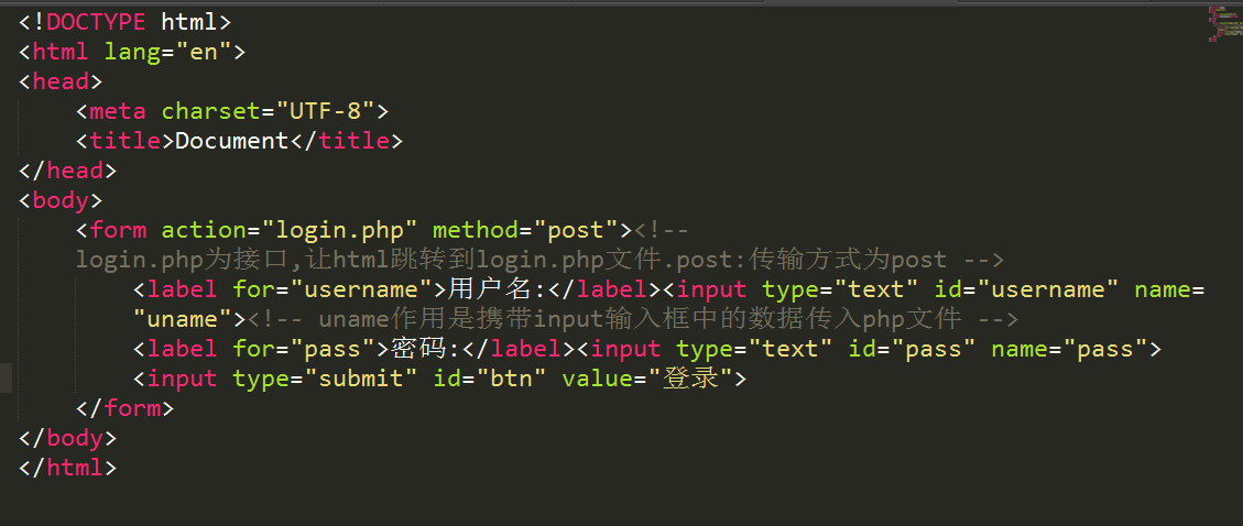 php如何用html  第1张