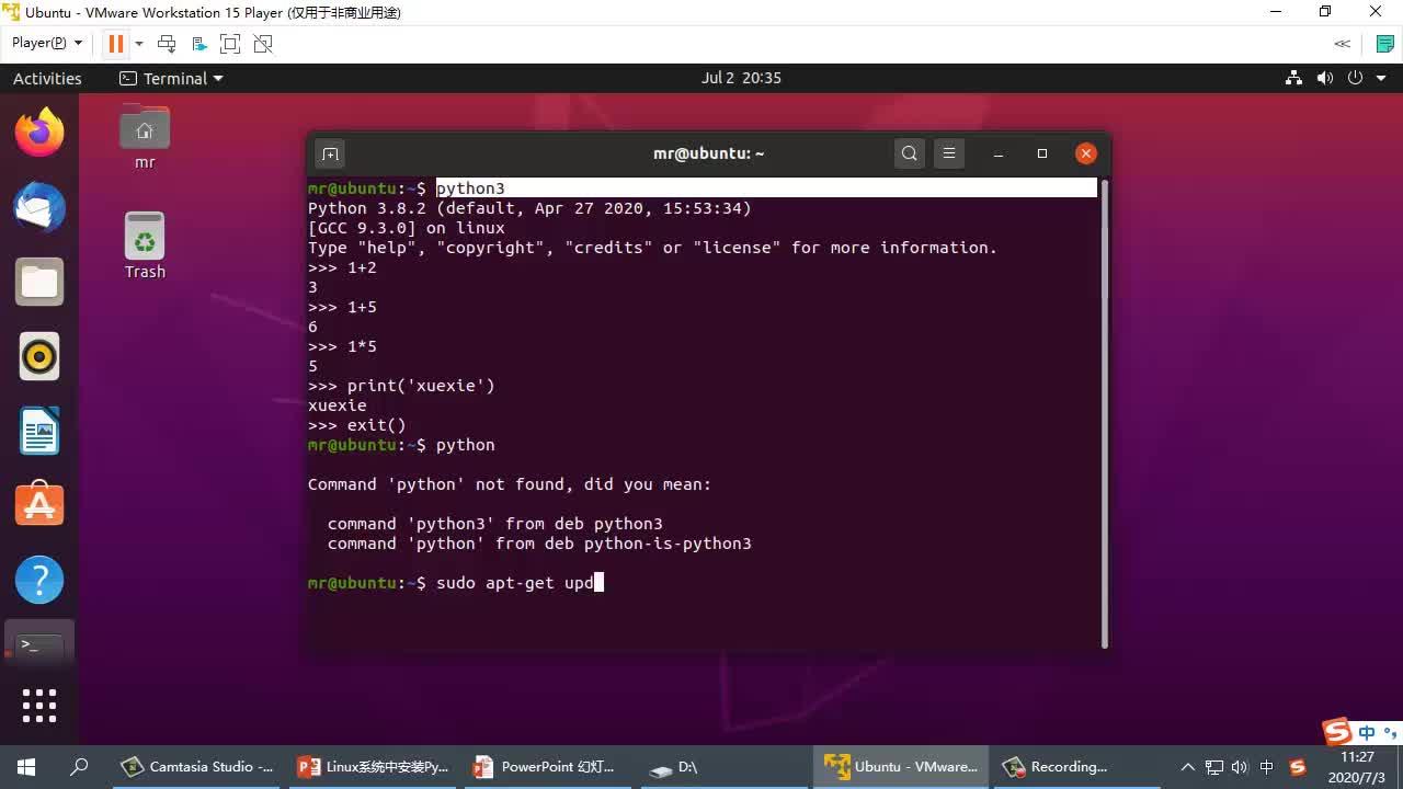 Linux Ubuntu系统镜像安装Python各个版本的方法  第1张