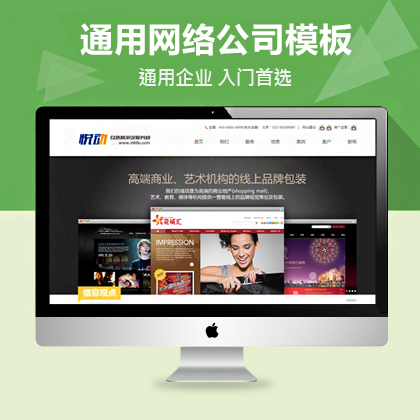 dede 网络公司模板  第1张