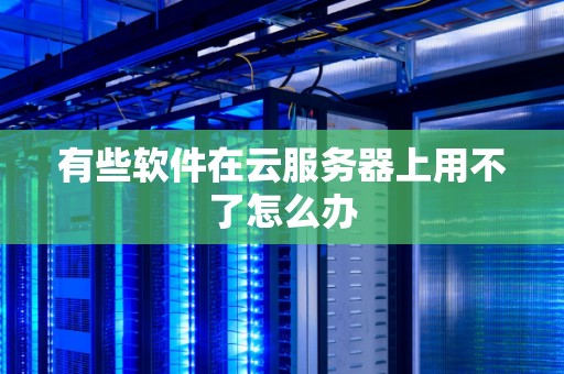 服务器上需要什么软件有哪些问题