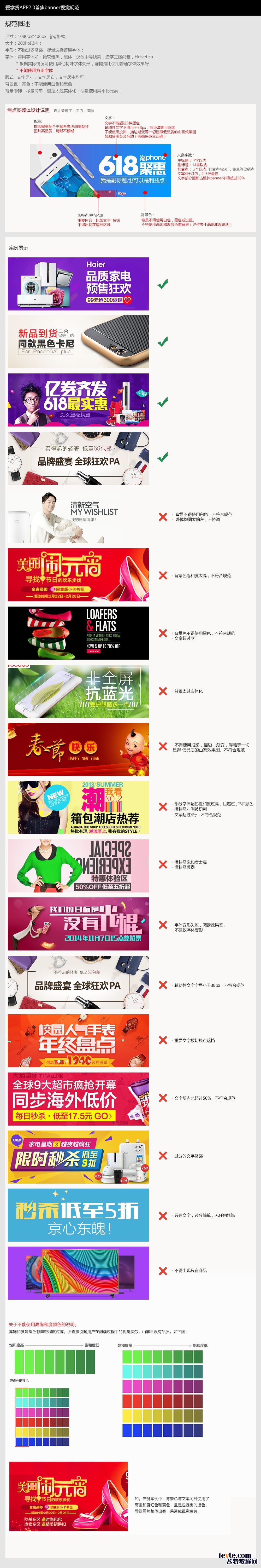 网页横幅的标准尺寸是多少？