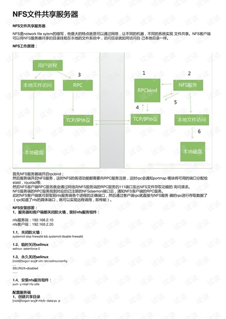 NFS服务器：实现高效文件共享的必备工具 (nfs服务器 中文)  第1张