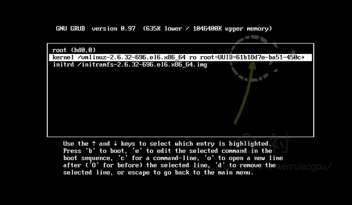 Linux进入单一用户模式