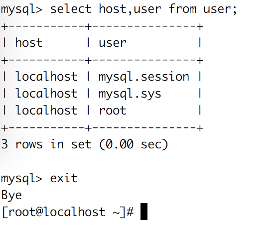 CentOS 下使用yum 命令安装MySQL