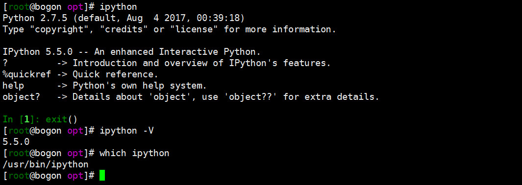 Centos安装python3.5.x和ipython