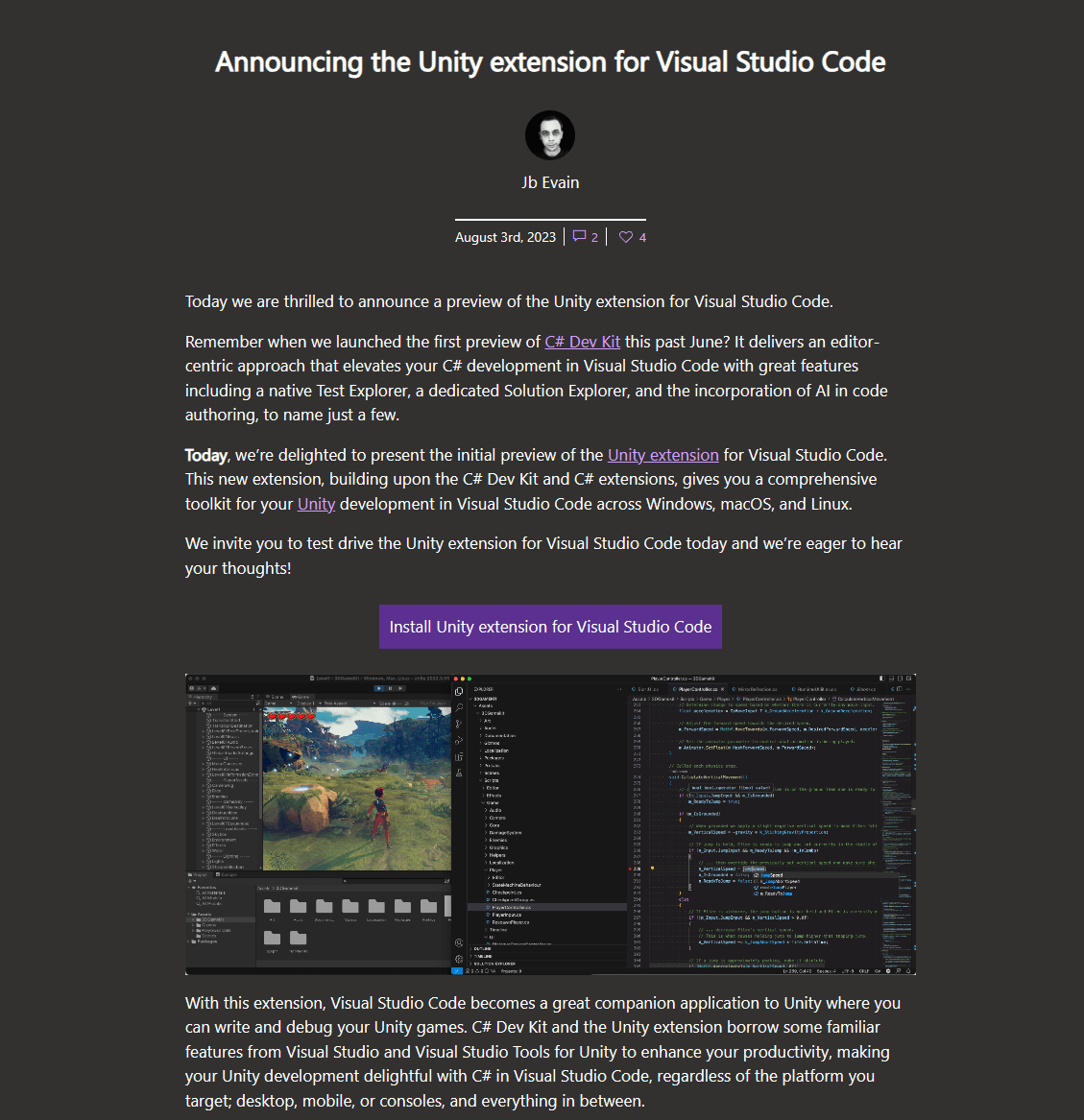 在Linux上使用Visual Studio进行游戏开发的推荐配置