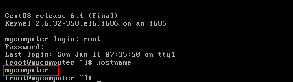 CentOS 修改主机名  第1张