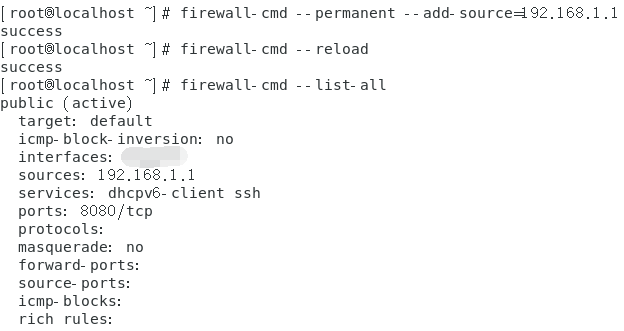centos7系统默认防火墙Firewall使用方法