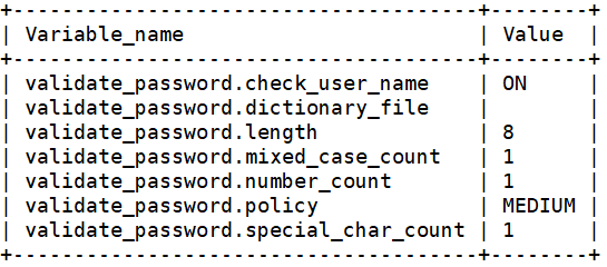 mysql中validate_password的用法是什么